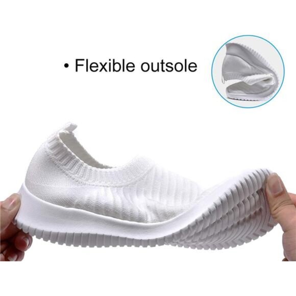 Womens Comfort Elastic Sock Slip On Walking Lightweight Non-Slip Fall - Picture 4 of 6